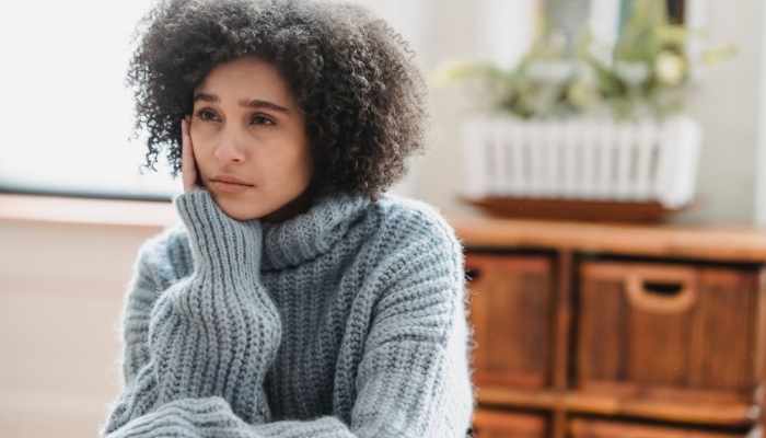 Woman suffering depression or mental health concerns - Baylife Medical blog image